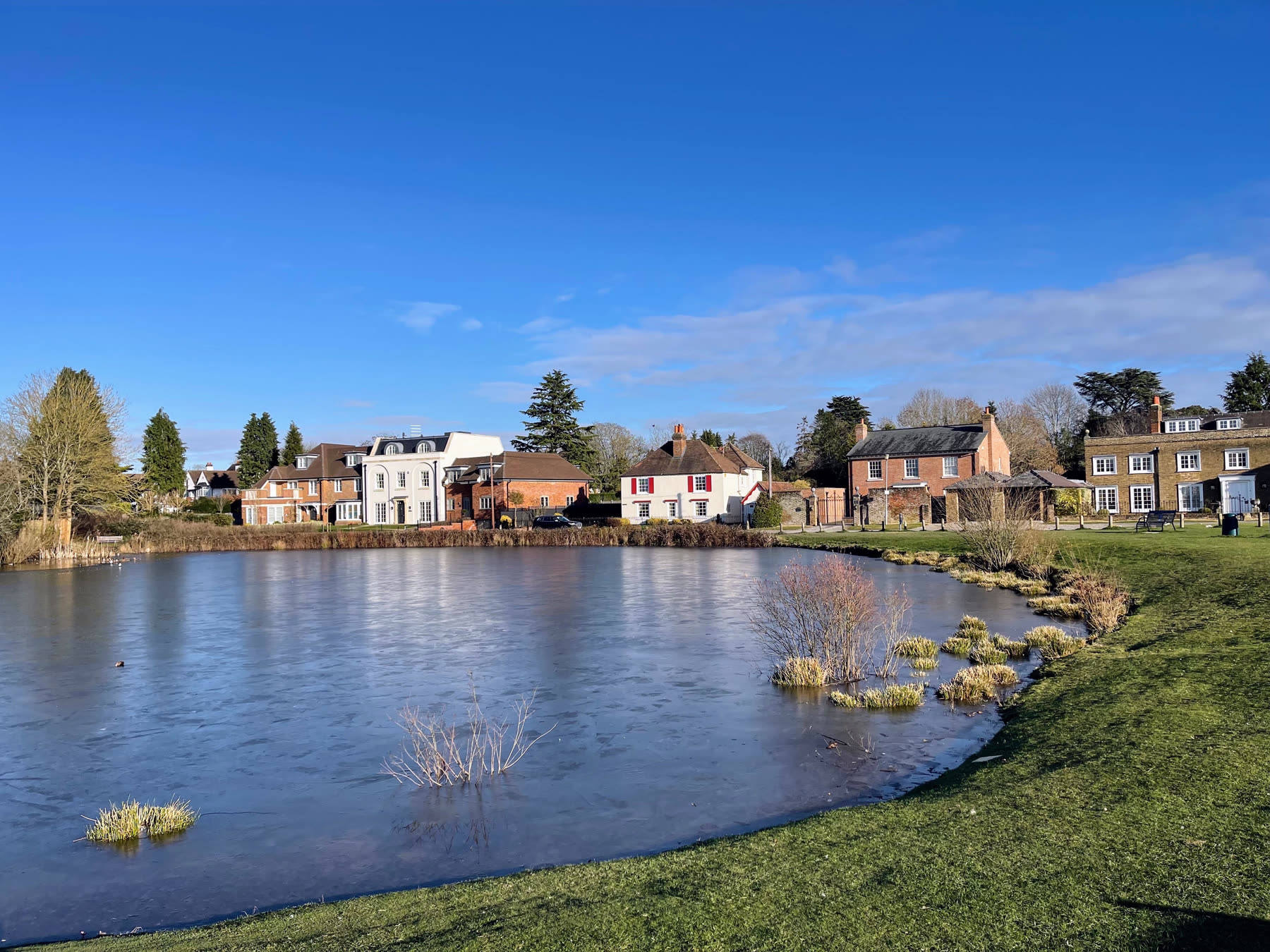 A community scene in Gerrards Cross